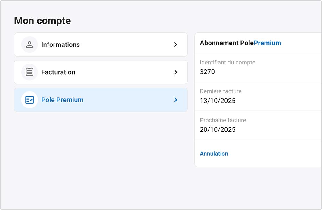 Étape 2 : Gérer l'Abonnement
