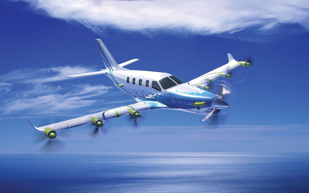 Airbus et Safran : pionniers de l’aéronautique présentent Ecopulse : le démonstrateur de l’avion hybride électrique