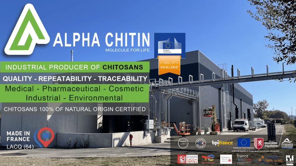Levée de fonds de 4,25 millions d’euros pour Alpha Chitin