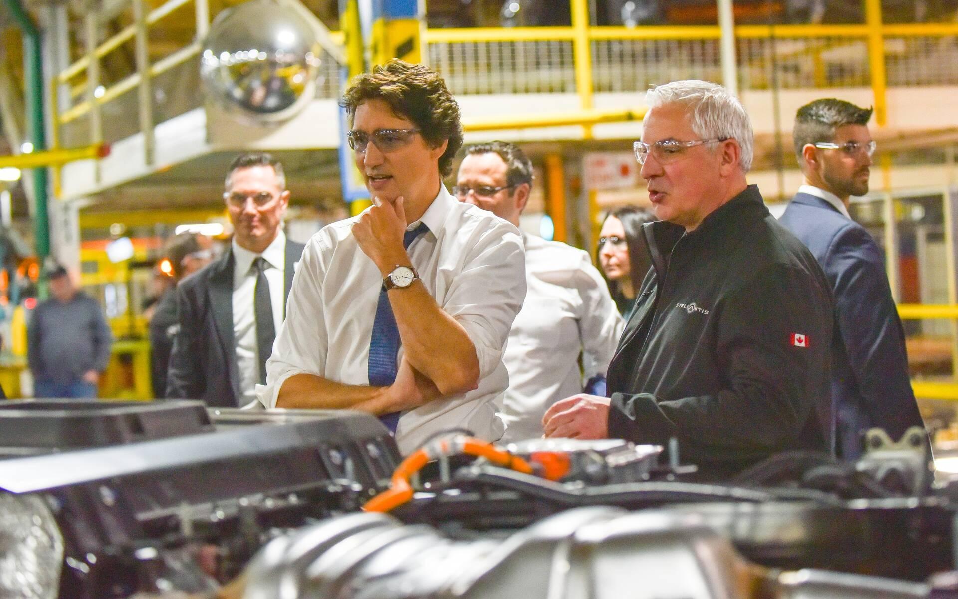 Nouvel élan pour l'usine de batteries de Stellantis au Canada