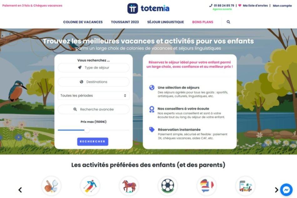 Totemia lève 750 K€ pour démocratiser les colonies de vacances