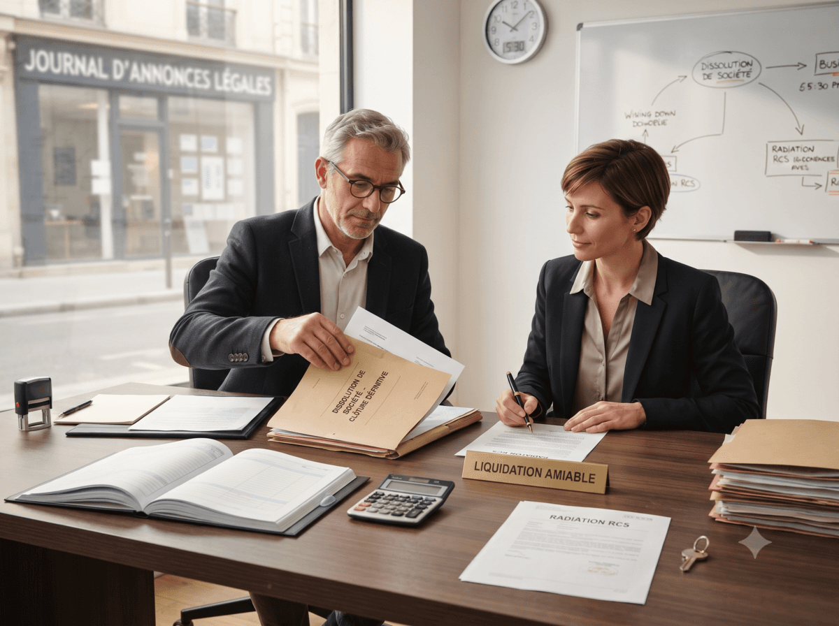 Guide complet : comment dissoudre une société proprement