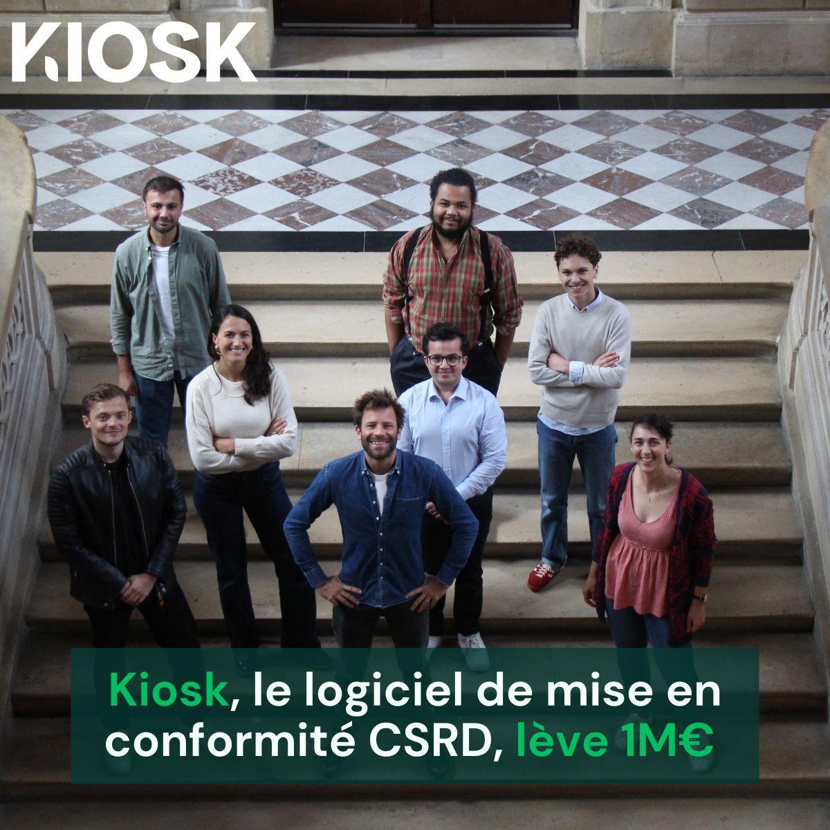 Kiosk lève 1 M€ pour aider les entreprises dans le reporting de leur durabilité