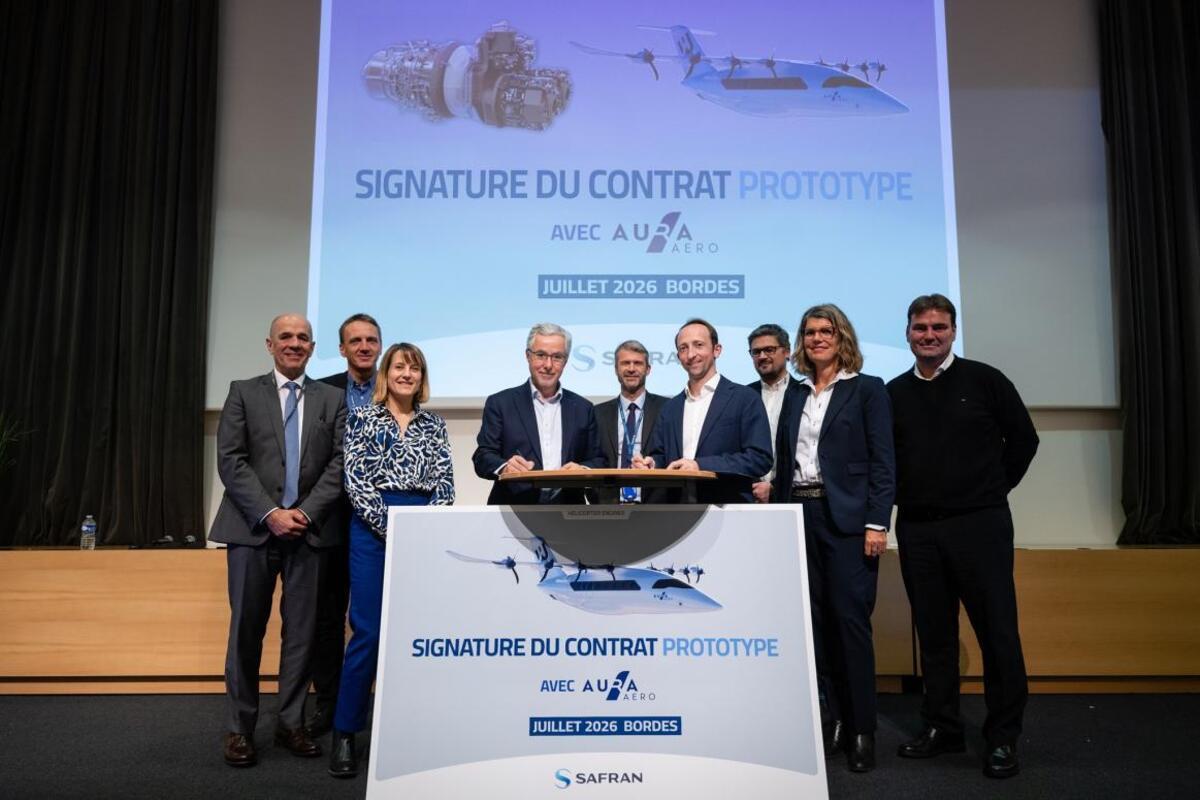 Safran et Aura Aero accélèrent l'avion hybride ERA