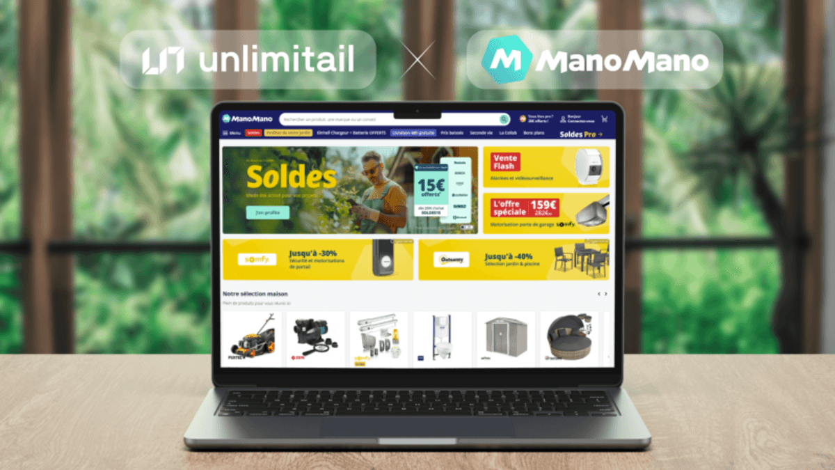 Retail : Unlimitail s’associe avec ManoMano 