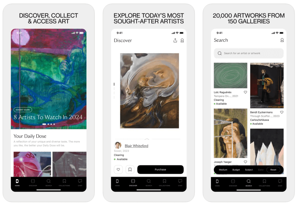 Docent lève 5 millions d’euros pour développer sa marketplace d’art contemporain