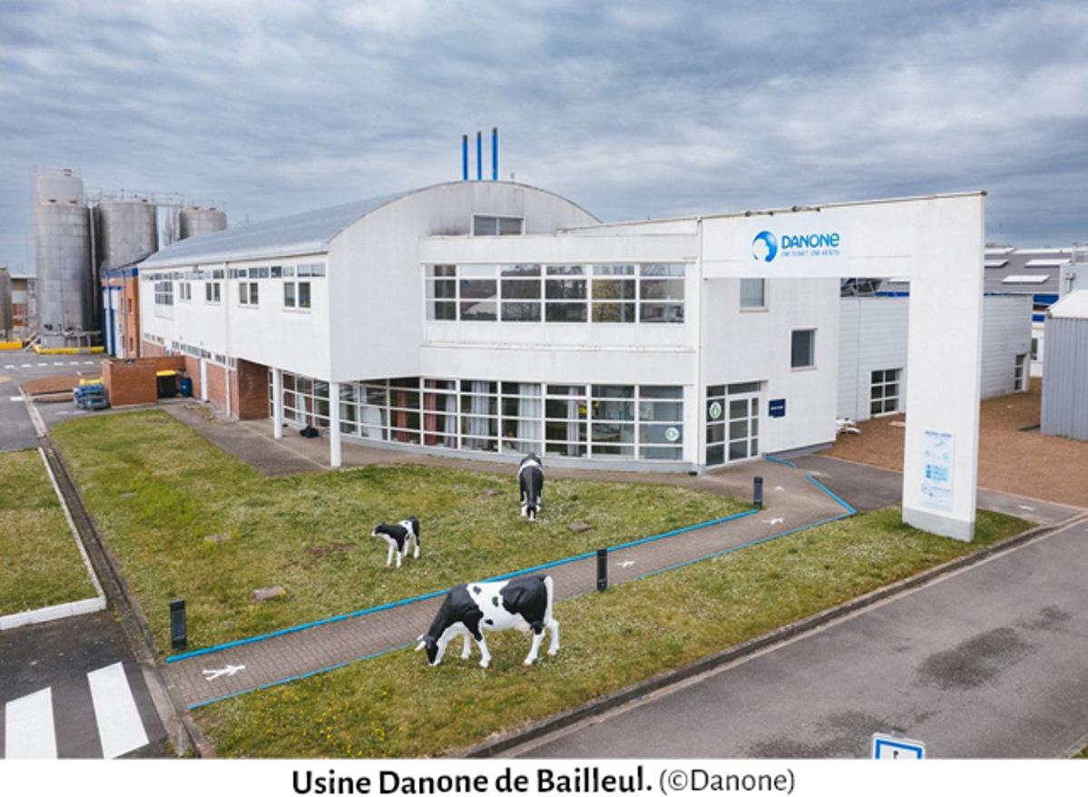  Danone : un projet de 60 M€ dans les ingrédients laitiers