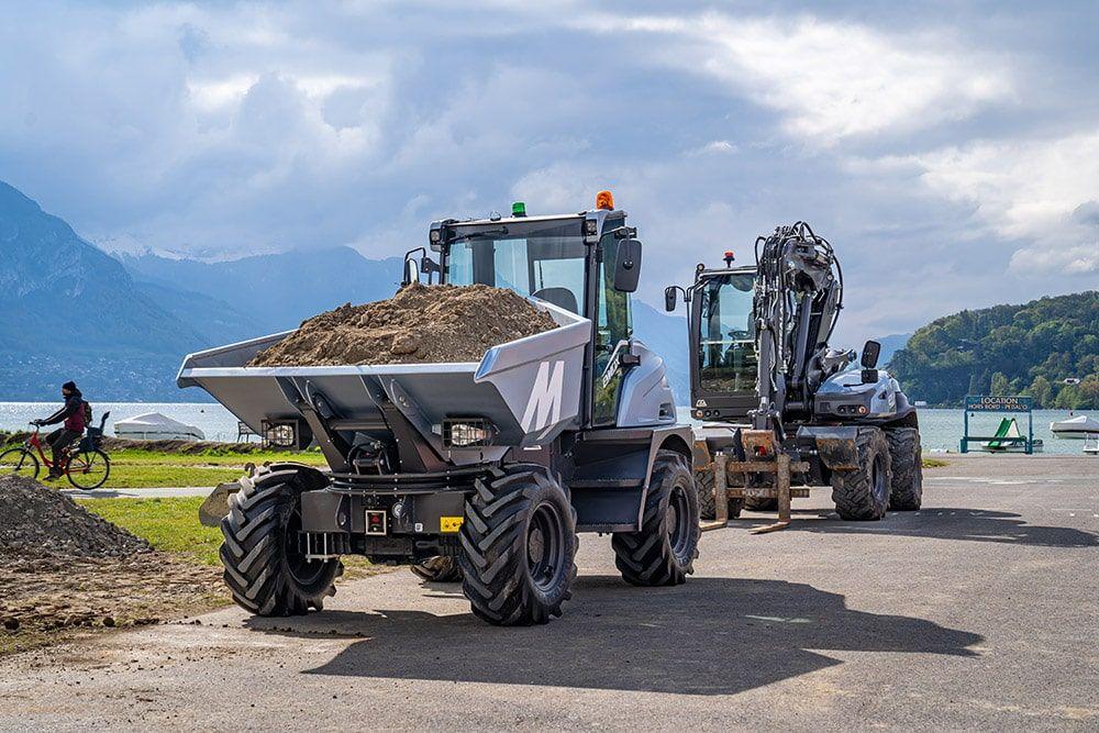 Mecalac décarbone le secteur du bâtiment avec ses engins électriques