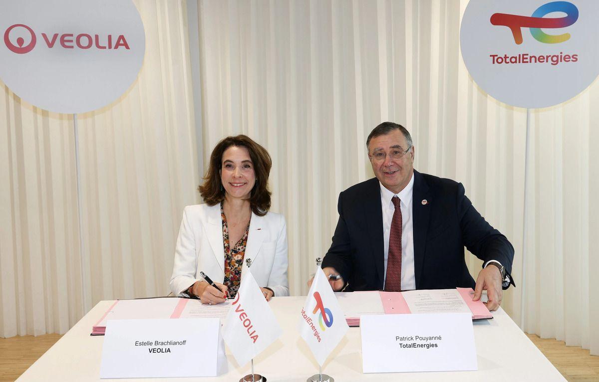 Veolia et TotalEnergies s’allient pour accélérer la transition énergétique