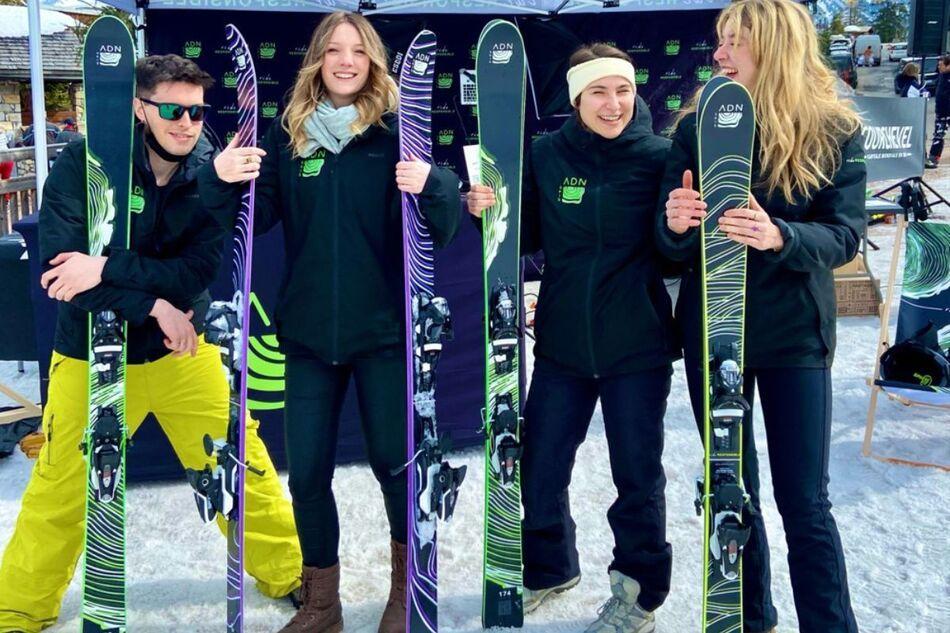 ADN Skis, la première marque de skis recyclables au monde