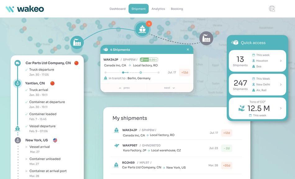 Wakeo lève 18 millions d'euros pour réinventer la logistique en faveur de l'environnement