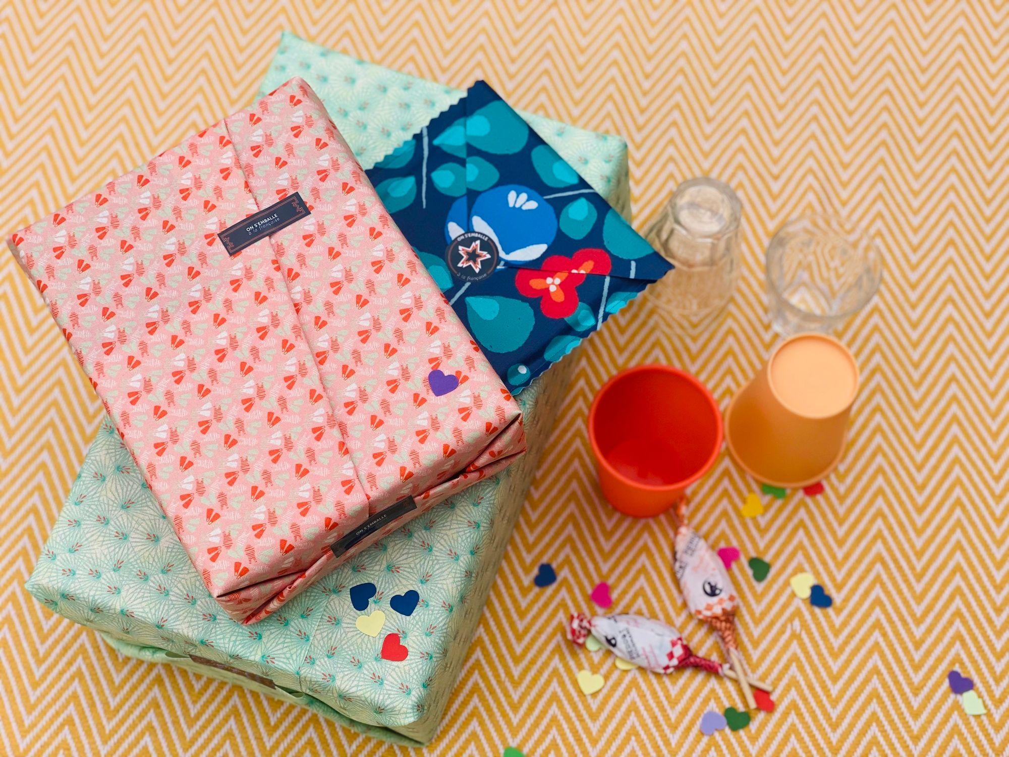 Une startup imagine un papier cadeau réutilisable