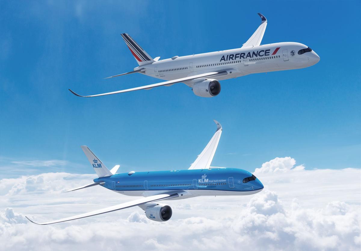 Air France-KLM va commander 50 Airbus A350 pour renouveler sa flotte long-courrier