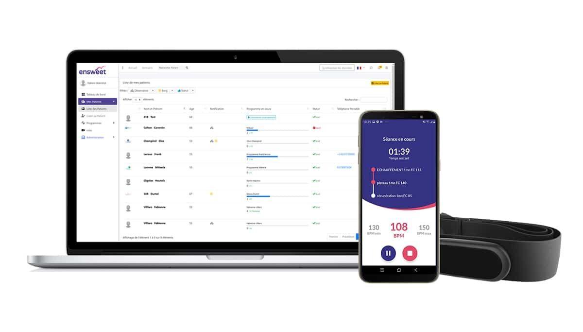 Ensweet lève 3 M€ pour la téléréadaptation cardiaque