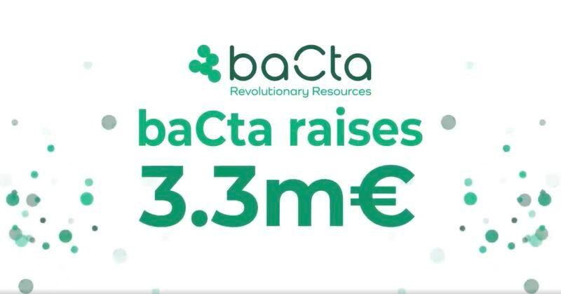 Bacta annonce une levée de fonds de 3,3 millions en amorçage