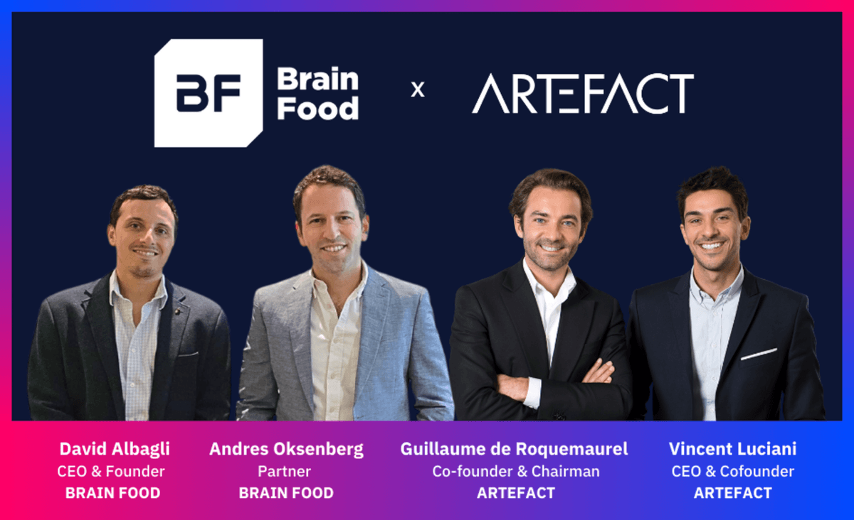 Artefact fait l’acquisition de Brain Food pour renforcer sa position en Amérique latine