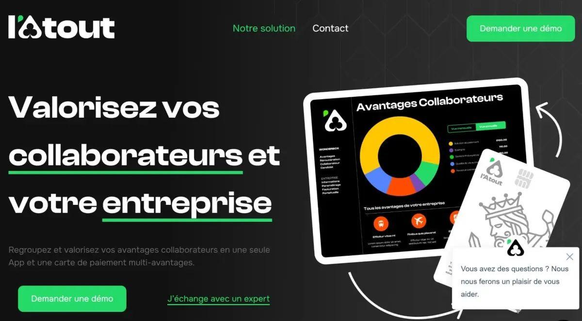 L’Atout lève 2 millions d’euros pour réinventer la gestion des avantages salariés