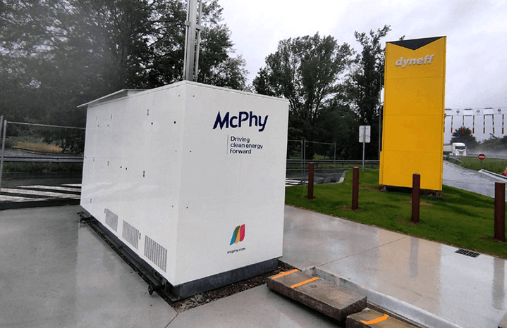 Dyneff inaugure la première station hydrogène sur autoroute en France