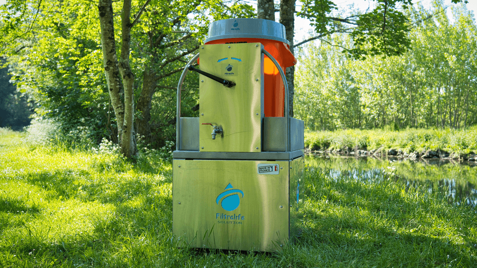 Filtralife Solution : une machine tricolore innovante pour rendre l’eau potable
