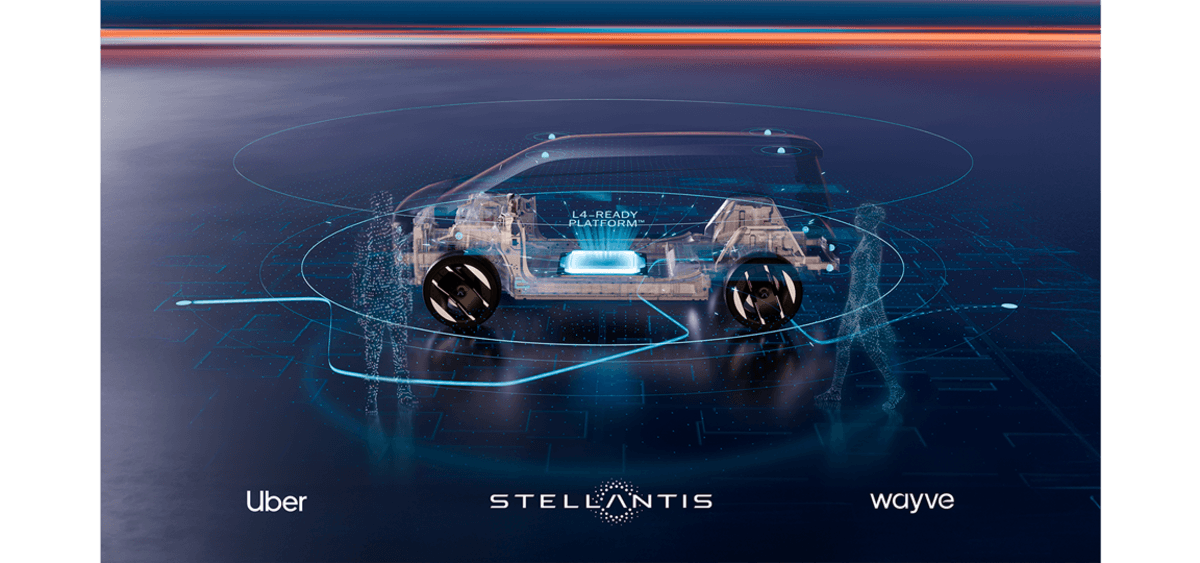 Stellantis, Wayve et Uber : l'ère des robotaxis est lancée