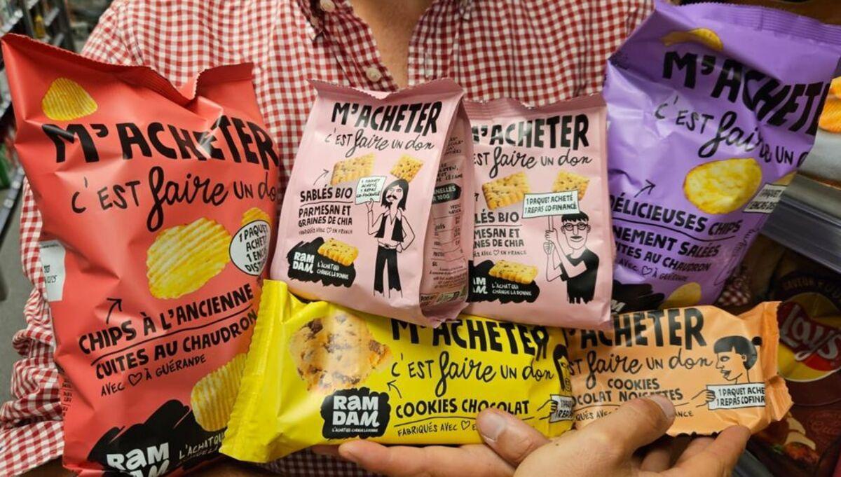 RamDam Social : des produits pour cofinancer des repas