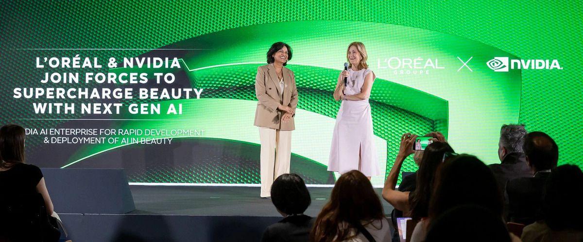L’Oréal s’associe avec Nvidia pour révolutionner la beauté grâce à l’IA