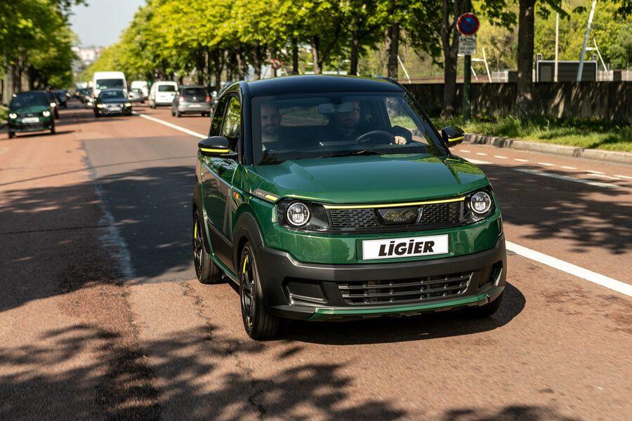 Ligier présente Myli, sa première “voiturette” électrique sans permis et made in France
