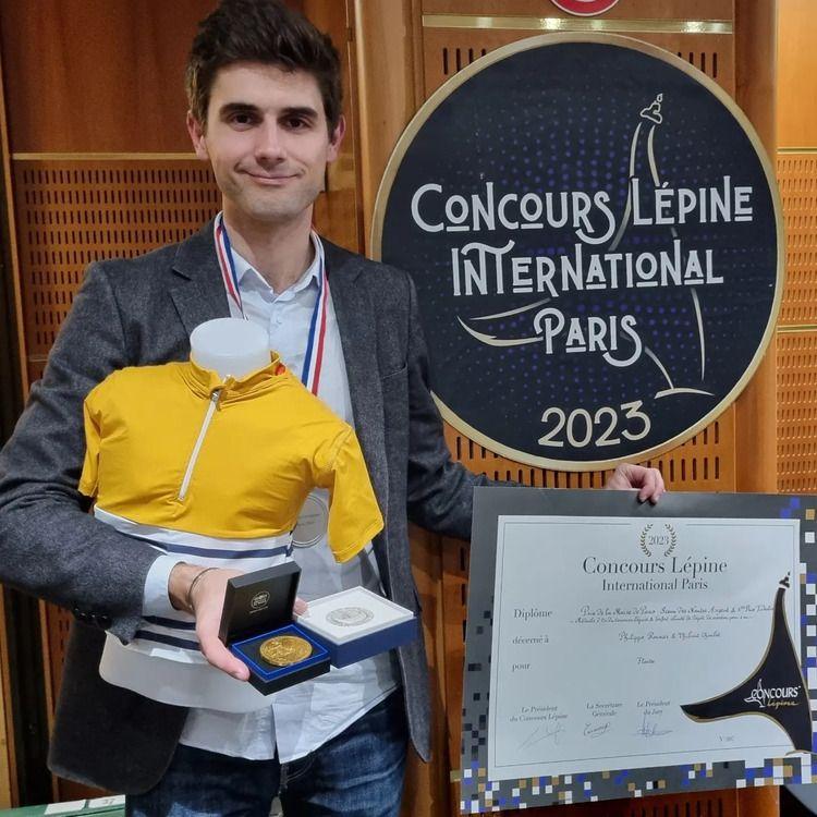 Floatee médaille d'or concours Lépine 2023