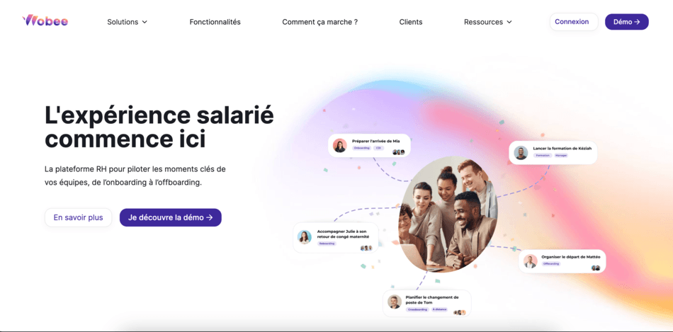 Wobee lève 1,2 million d’euros pour réinventer l’expérience salarié