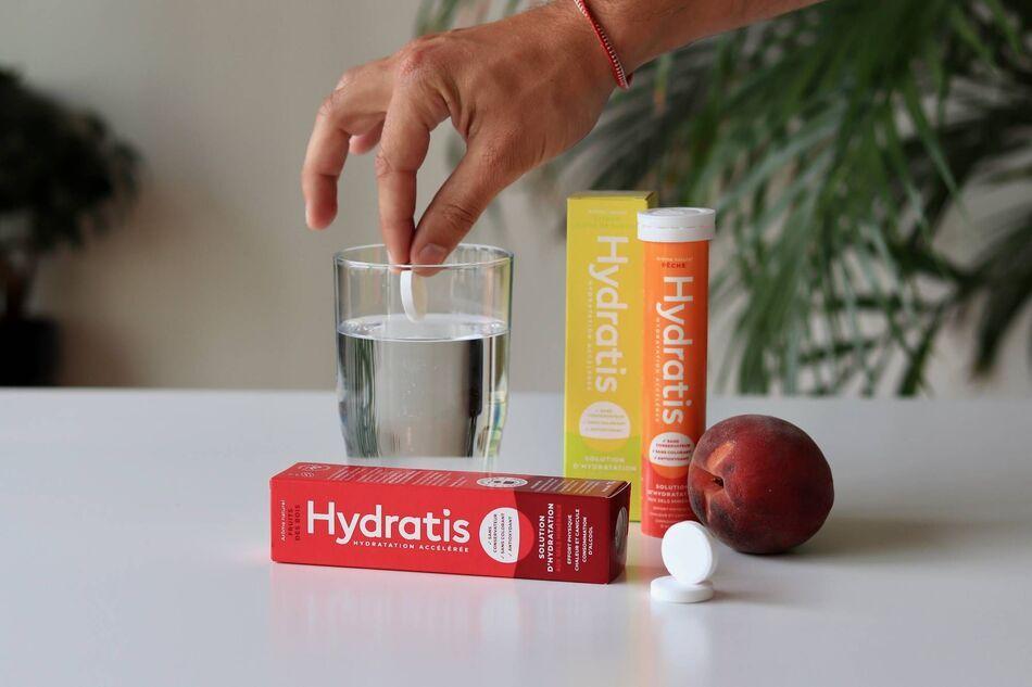 Hydratis : la boisson qui multiplie l’hydratation, reçoit le soutien de Kelly Massol