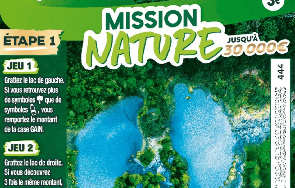 La FDJ lance son jeu de grattage “Mission Nature” pour contribuer à la restauration de la biodiversité