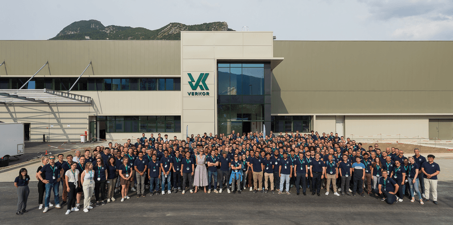 Verkor réalise une levée de fonds record de 850 millions d’euros pour sa gigafactory