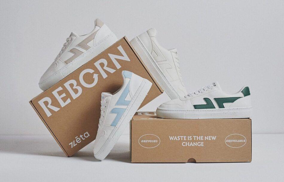 Zèta Shoes : des sneakers zéro déchet fabriquées à base de raisin